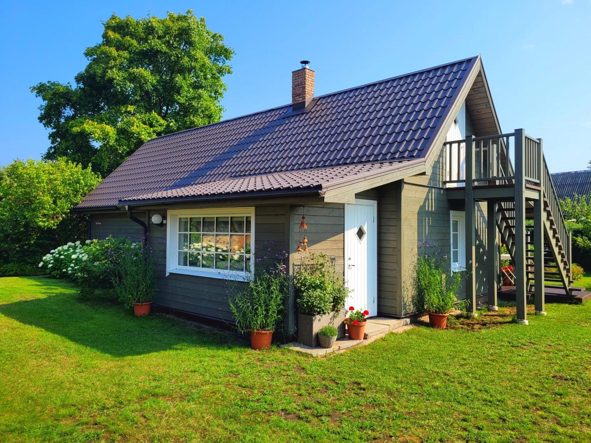 Vila Namins Pie Juras Lapmežciems Exteriér fotografie