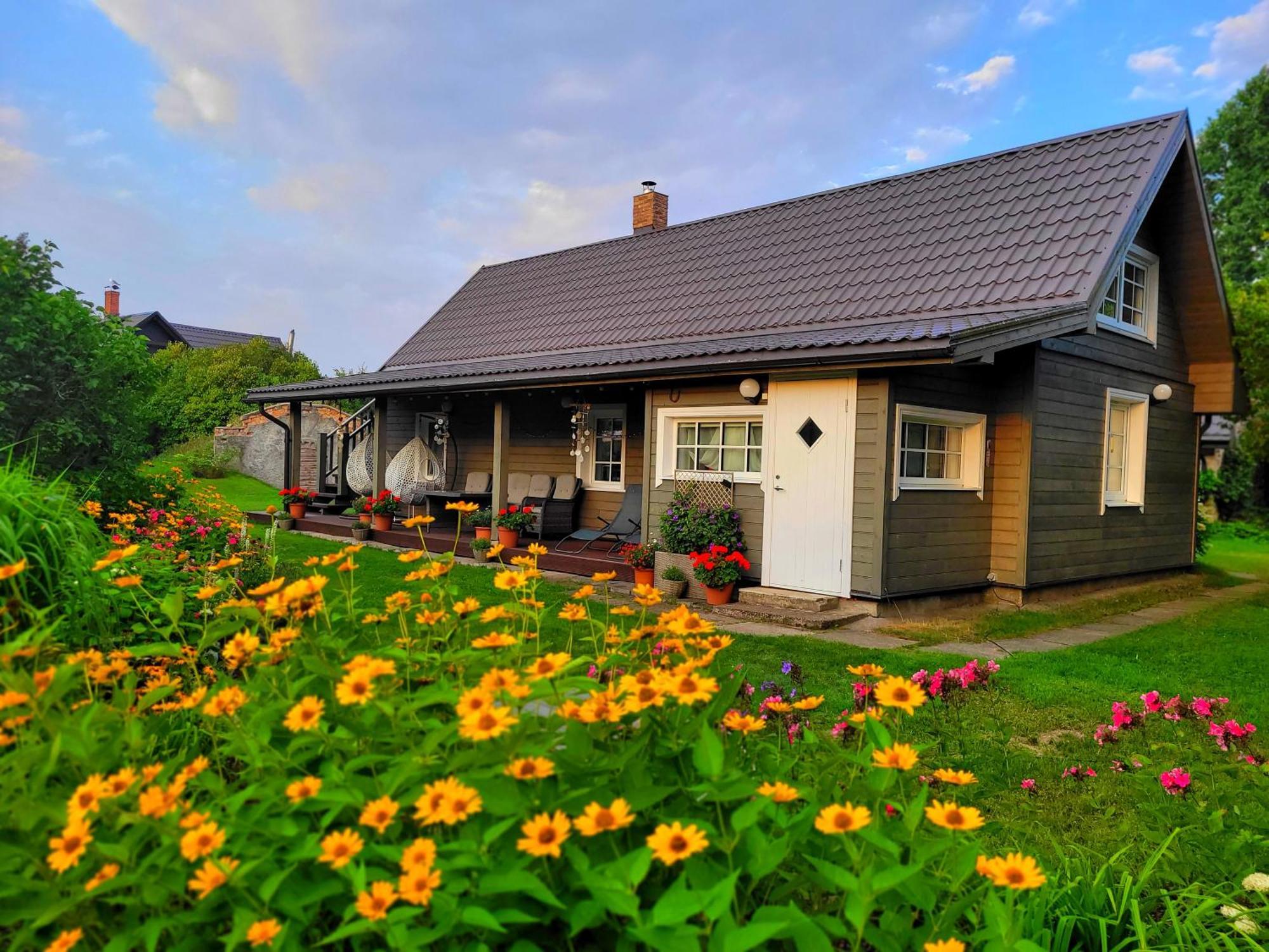 Vila Namins Pie Juras Lapmežciems Exteriér fotografie